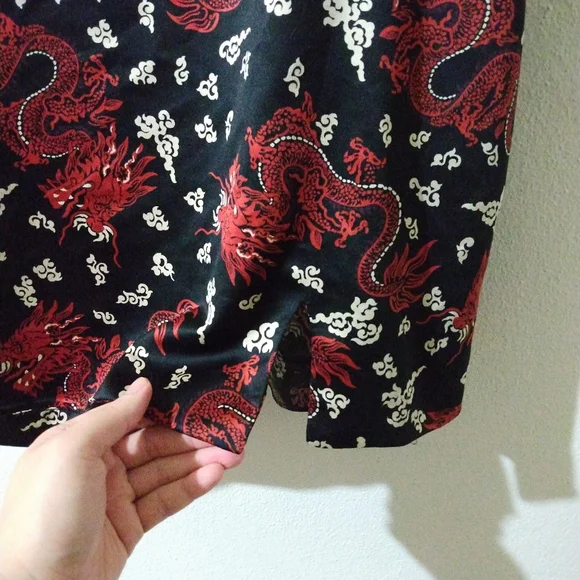 Zara large dragon minidress - Picture 3 of 7